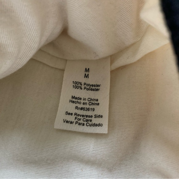 The Sweatshirt Project Women’s Cream Sz M Sherpa Fleece Jacket Full Zip W Pocket - Picture 4 of 5